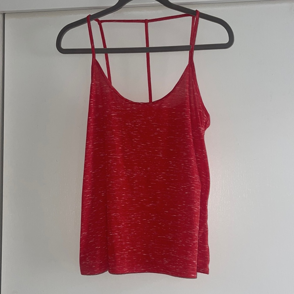 AlO brushed cotton tank top